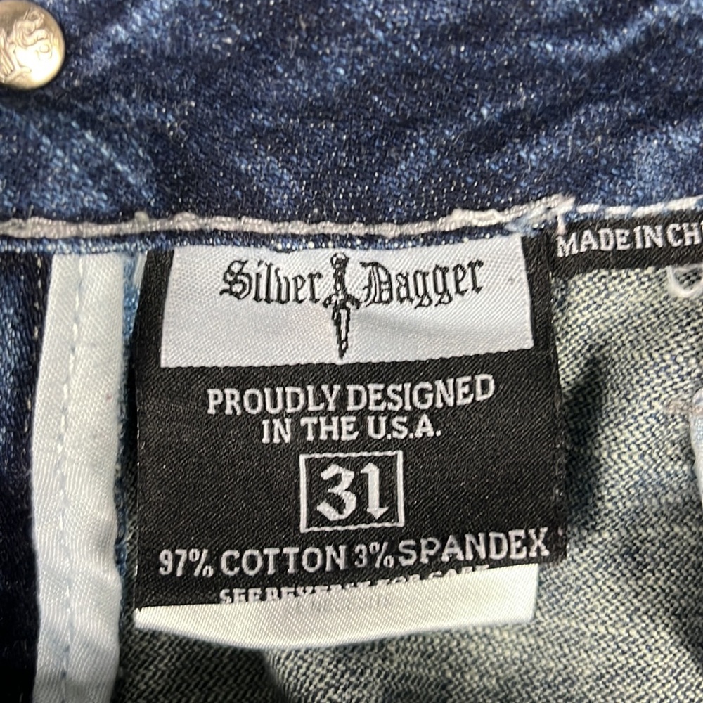 Silver Dagger Denim Capri | Size 31 - Picture 5 of 5